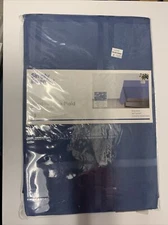 Simply Essential Tablecloth ~ Country Blue Polyester Fabric 52" X 52” Square