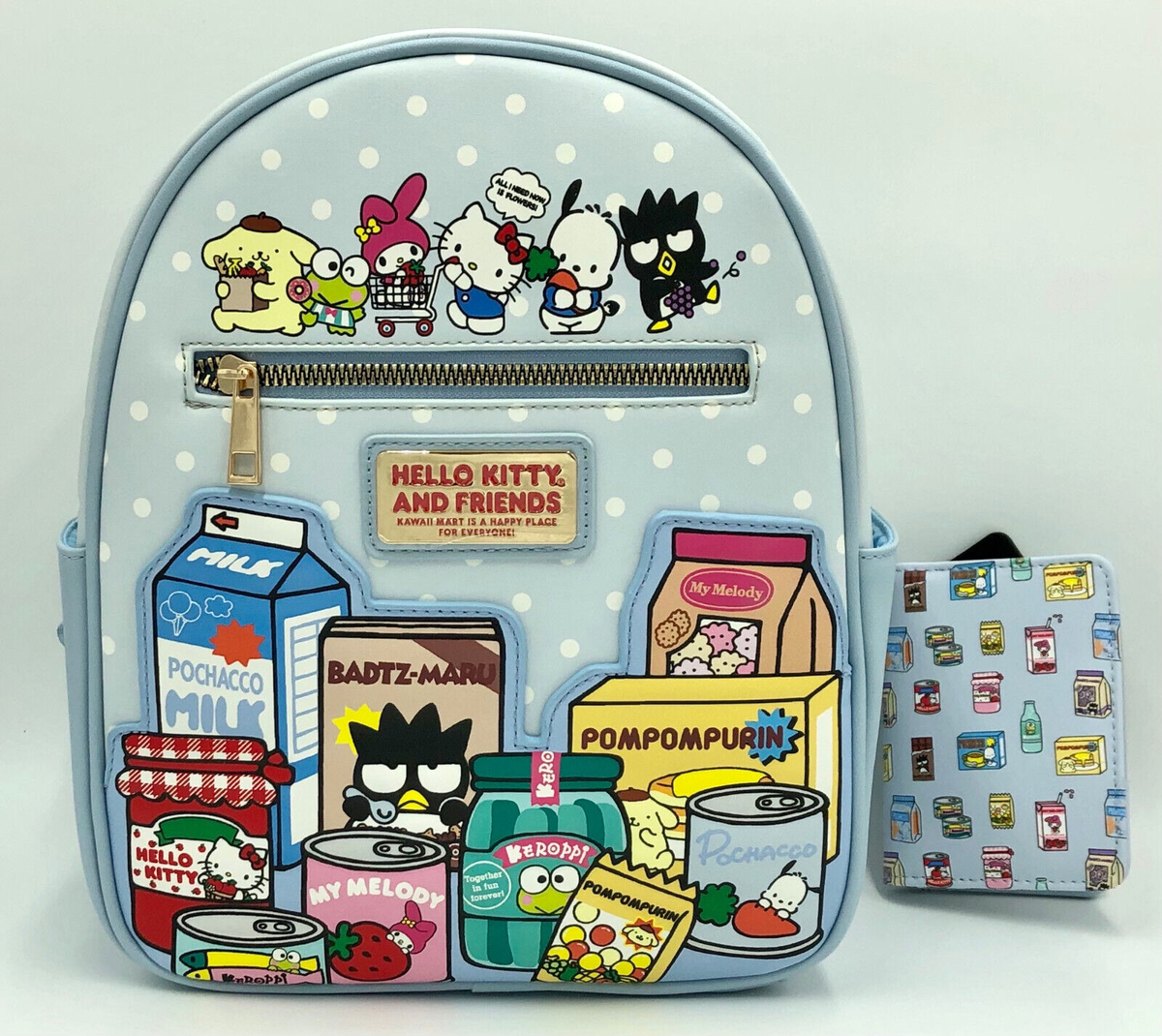 Hello Kitty And Friends Milk Mini Backpack, My Melody Sanrio Hello Kitty Strawberry Milk Sanrio Bioworld | Mercari main image 3