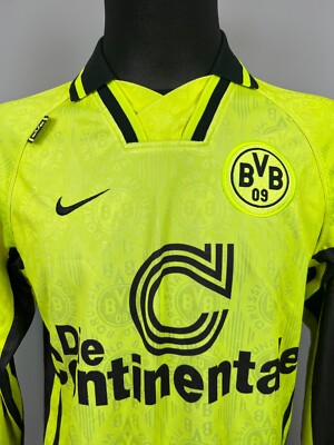 Nike Borussia Dortmund ユニフォーム　96-97シーズン Borussia Dortmund Home Champions League Rare Football Shirt