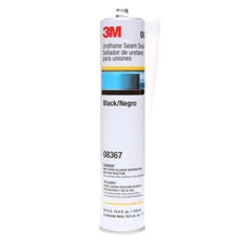 310 mL Cartridge 3M Urethane Auto / RV Body Seam and Joint Sealer Black 08367