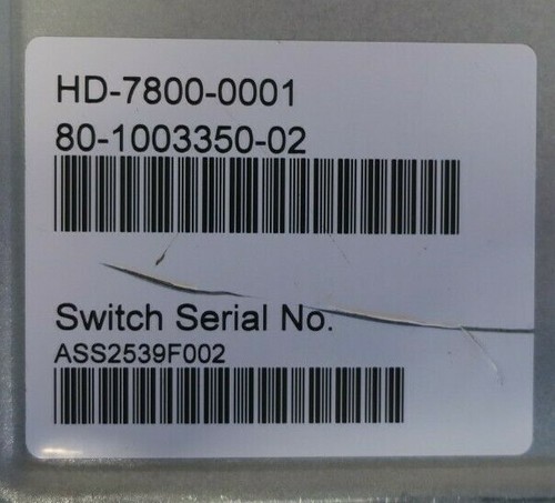 Brocade 7800 4x 8Gb SFP + 2x 1GbE FCIP Port FC SAN Extension Switch HD-7800-0001 - Picture 4 of 5