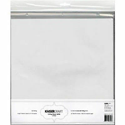 Kaisercraft Blanco álbumes de recortes y Recargas