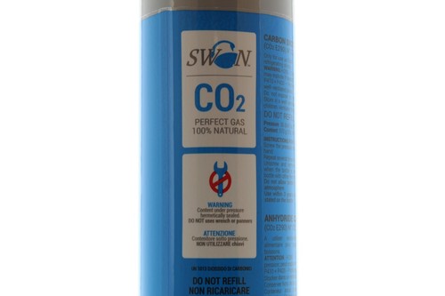 BOMBOLA CO2 E290 USA E GETTA 600 GRAMMI ALIMENTARE PER GASATORI ACQUA 6 PZ - Afbeelding 2 van 3