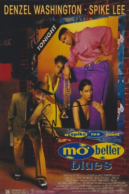  Spike Lee signiertes Mo Better Blues 12x8 Foto 