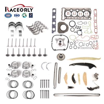 Engine Overhaul Rebuild Valve Piston 21mm Kit For Audi VW Passat 1.8 CDA CDH BZB