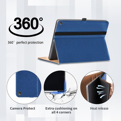Coque pour Google Pixel Tablet 11 Pouces 2023 PU Cuir Cover Tablette Housse d... - Photo 3/5