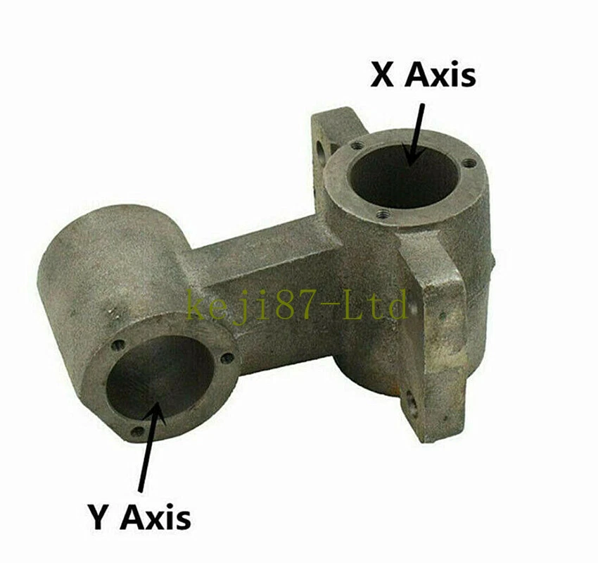 1Set Bridgeport CNC Milling Machine Part J Head X Axis Y Axis Feed Nut & Bracket - Image 4 of 4