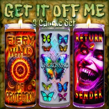 Get it Off Me 7-Day Ritual Candle Collection Set for Protection | Remove a Curse