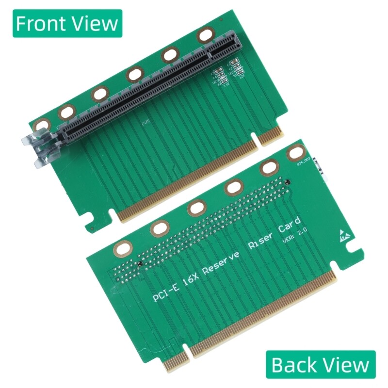 Pci Riser 90 Right Angle PCIe Adapter GODSHARK PCI-E 16x Riser Card - 90 Degree ...