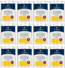 (12) ea Guardsman 462700 5 packs Ultimate Re Usable Lint Free Dusting Cloths