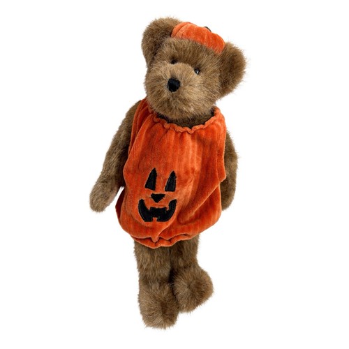 Boyds Bears Jack O Lantern Plush Halloween Bear Vintage 2001