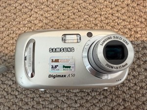 Samsung Digital Camera Digimax A50 5.0MP Silver | Free 🚚