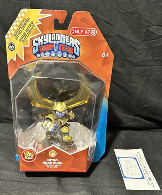 Nitro Head Rush Element Skylanders Trap Team Trap Master variant Target only toy