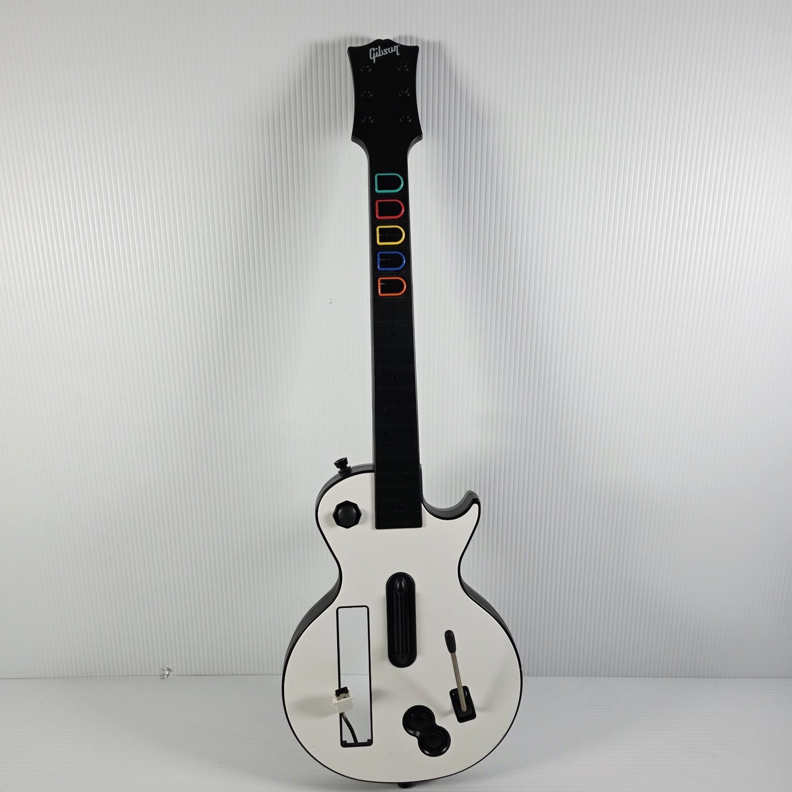 Nintendo Wii Guitar Hero Gibson Les Paul Red Octane White - Tested