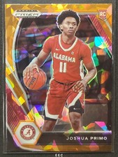 2021 PANINI PRIZM DRAFT PICKS 50 🏀🏀 JOSHUA PRIMO ORANGE ICE PRIZM