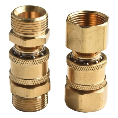 #ad #ad Premium Brass Pressure Washer Fittings 4pcs M22 14mm To 1 4in Adapter Set $26.28