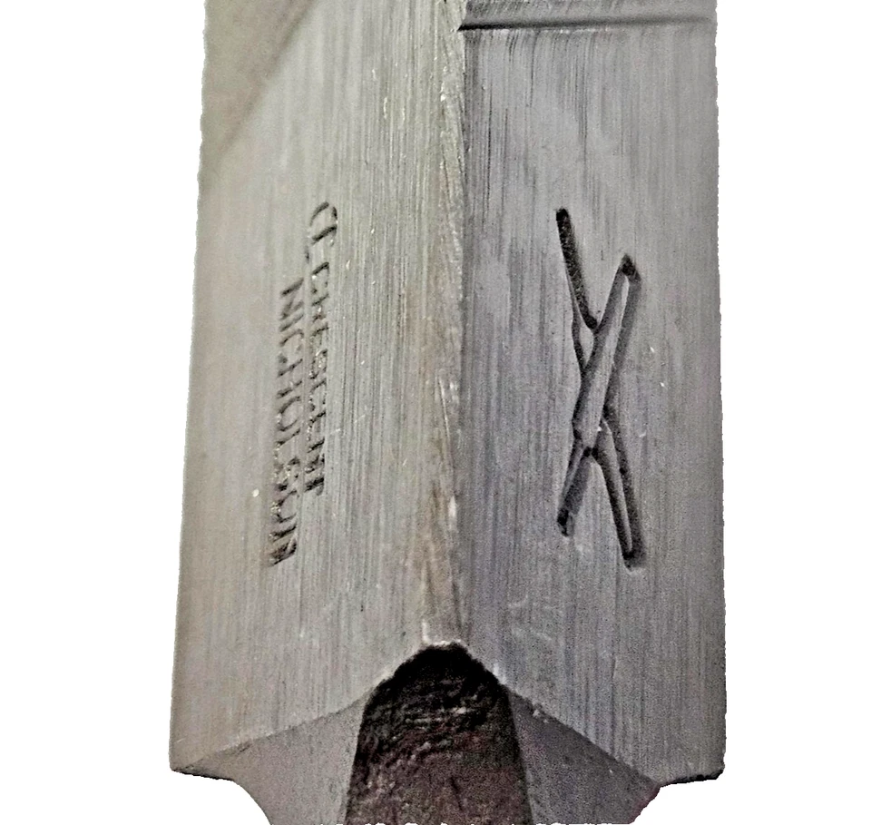 10" Triangular File 16147N Nicholson Bastard Double Cut Three Square 3 Square - Image 4 of 4