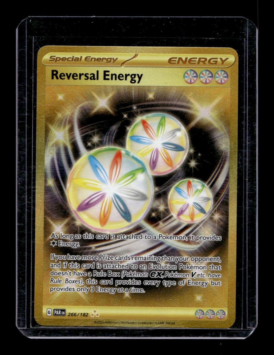 pokemon card game energy rules Pokemon Reversal Energy 266/192 Paradox Rift