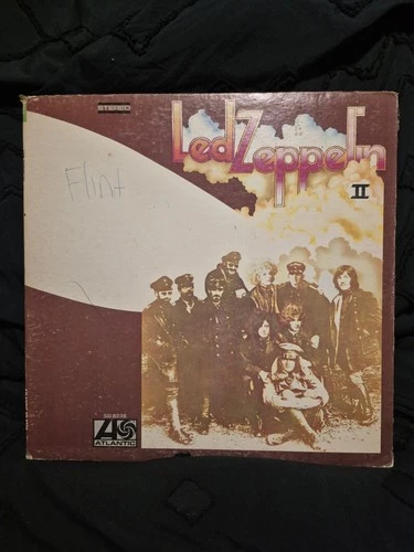 Led Zeppelin II Atlantic LP 12" Vinyl 33 RPM Rock Record SD 8236