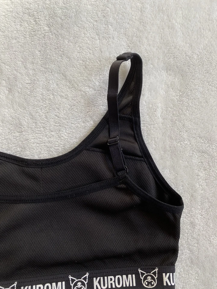 Limited Sanrio Kuromi Breathable Tank Top And Panty Set From Japan Girls Size 8 - Image 4 of 4