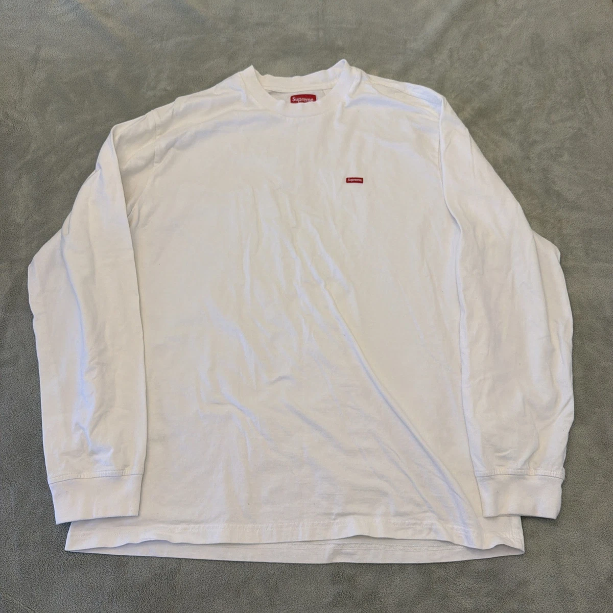 Supreme Long Sleeve Solid T-Shirts for Men for sale | eBay