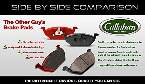 Rear Brakes For 2004 2005 2006 2007 2008 2009 2010 Toyota Sienna Ceramic Foto 4 de 4