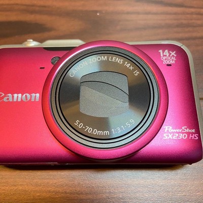 Canon PowerShot SX230 HS 12.1MP Digital Camera - Black for sale
