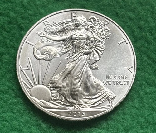 2015 American Silver Eagle - BU .999 Fine Silver - Check it out!!