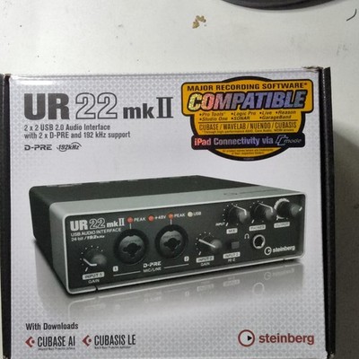 Steinberg UR22 MkII 2x2 USB 2.0 Audio  Interface