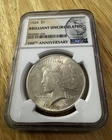 1924 US Peace Silver Dollar $1  NGC Brilliant Uncirculated