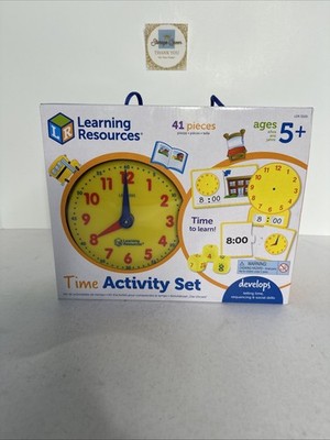 Learning Resources LER3220 Time Activity Set - 41pc