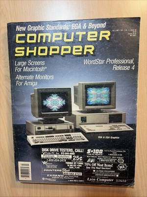 Computer Shopper Magazine no. 7 July 1987 Vintage Book 520 Pages PC Macintosh