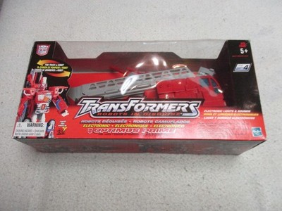 TRANSFORMERS RID OPTIMUS PRIME 2001 COMPLETE IN BOX NO INSTUCTIONS
