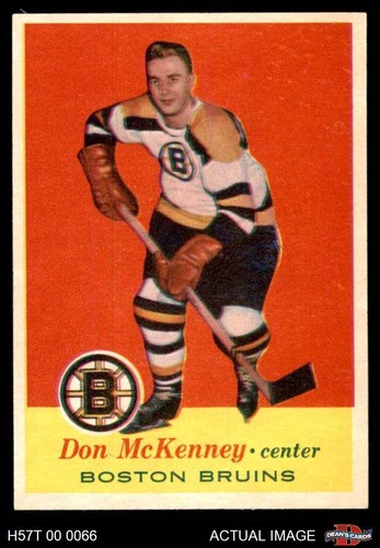 Don McKenney #13 1957 Topps card
