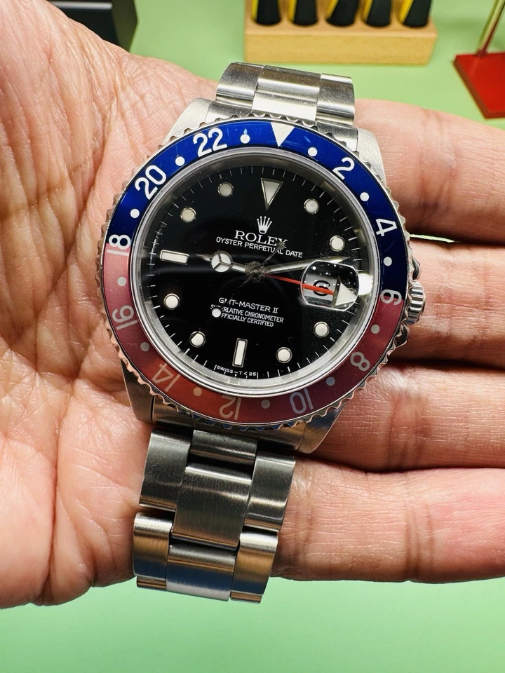 Rolex GMT Master II Pepsi Ref 16710 Men’s Stainless Steel Watch - Image 2 of 4