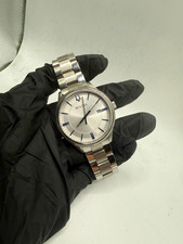Bulova Men’s Quartz Analog Silver Dial Stainless Steel Bracelet Date Watch