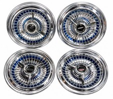 1963 63 Oldsmobile 88 98 Deluxe Hubcaps Rim Wheel Covers Hub Cap Oem Set 4