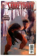 Sabretooth #2 Marvel Comics 2004 Direct Edition VF/NM Sleeve & Board