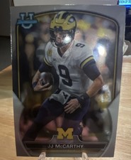 2022 Bowman University Chrome - J.J. McCarthy #48 (RC) Minnesota Vikings  ￼