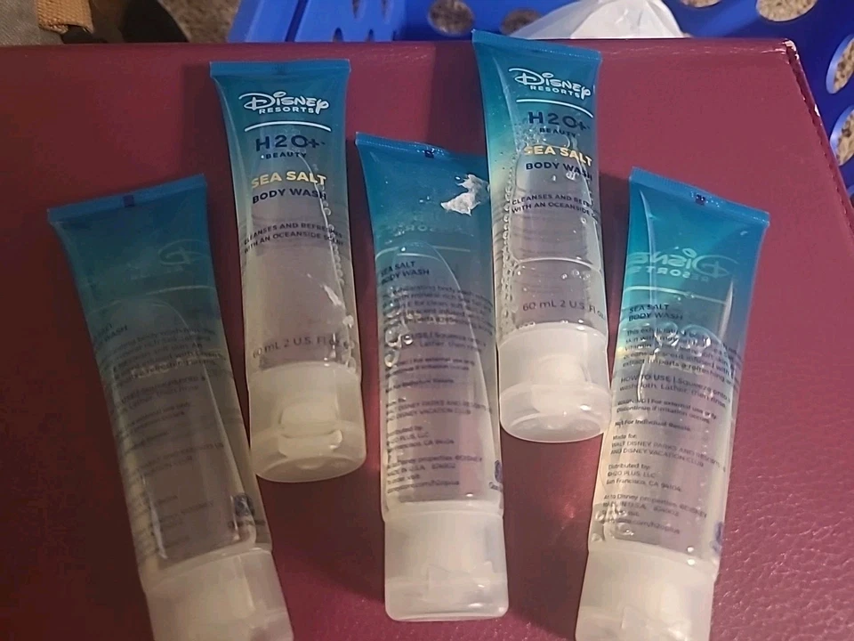 Disney Resorts H2O+ Sal Marina Jabón Corporal Oceanside Aroma Cantidad 5 AUTÉNTICO 2 OZ Tubo Foto 3 de 3