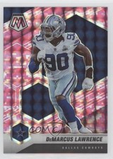 2021 Panini Mosaic Pink Camo Mosaic Prizm DeMarcus Lawrence #61 0j7s