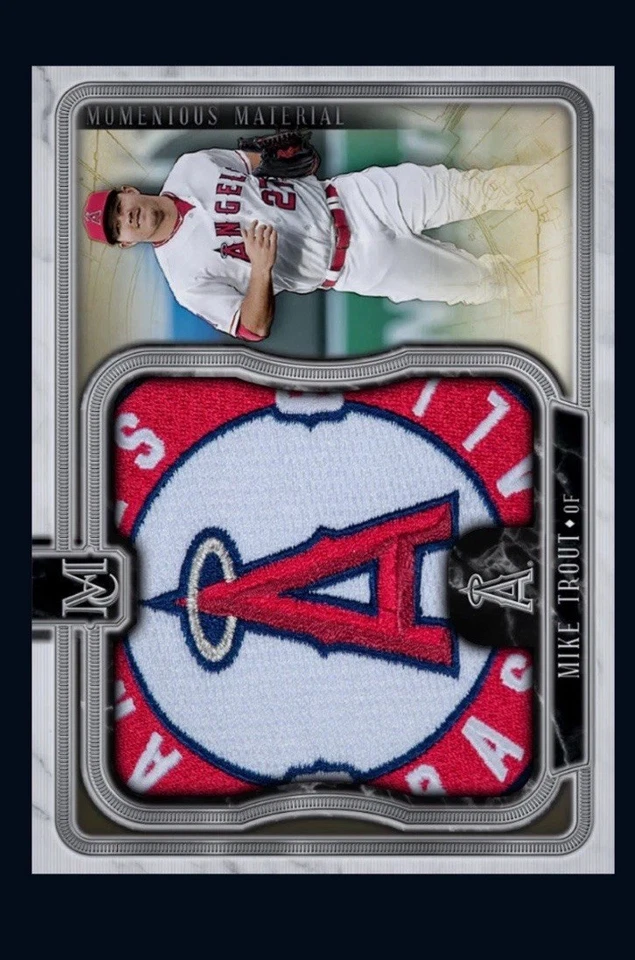 Topps Bunt Museum Collection18 - Mike Trout JUMBO RELIC ICONIC 50cc DIGITAL CARD - Image 2 of 4