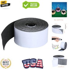 1 Pack Felt Tape in Self Adhesive, Polyester Felt Tape Furniture Felty Strips...