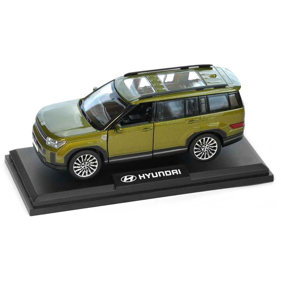Original Hyundai SANTA FE Modellauto 1:38 Miniatur Ocado Green P6G70AZ110GR