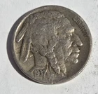 1937 S Buffalo Nickel