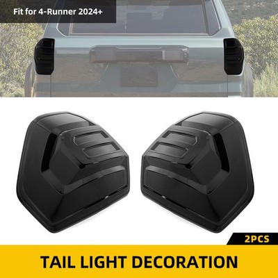 Smoked Black Rear Tailgate Side Tail lights Cover Accessories For 4-Runner 2025