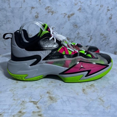Jordan Westbrook One Take Mens Sz 10 Basketball Shoes Gray Pink Athletic Sneaker