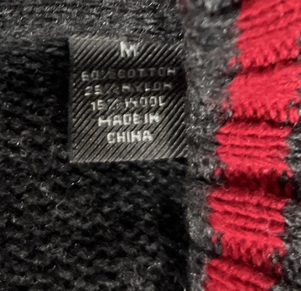 Chaleco Suéter John Bartlett Para Hombre Talla Mediana Cuello en V Abuelo Normcore Tribal Foto 4 de 4