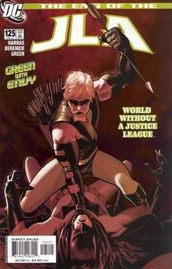 JLA (1997) # 125 (7.0-FVF) Batman vs Green Arrow, FINAL ISSUE 2006