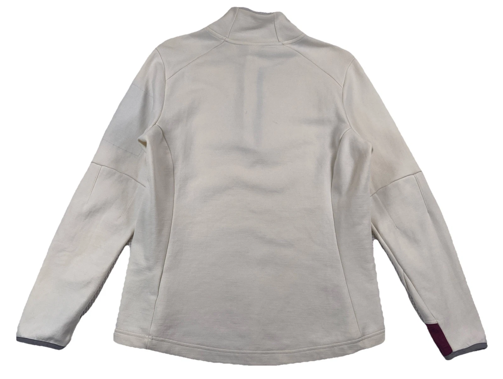 smartwool 1/4 zip activewear fleece thumb holes arm pocket 